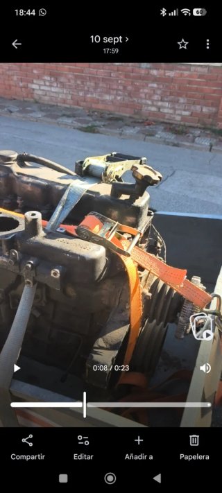 Motor Nissan Terrano 2.7