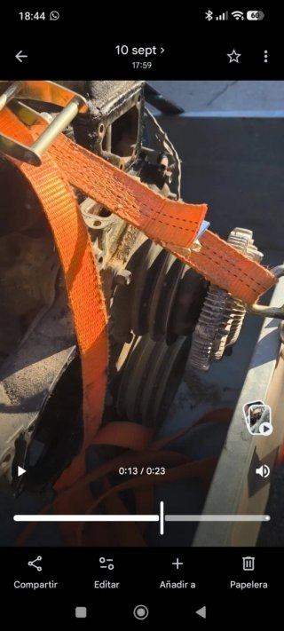 Motor Nissan Terrano 2.7