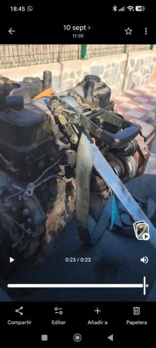 Motor Nissan Terrano 2.7