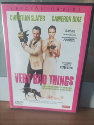 DVD Very Bad Things Christian Slater Cameron Diaz