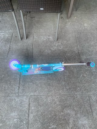 Patinete Frozen Plegable Niña
