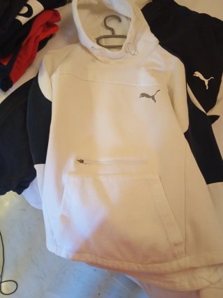 Chándal Puma Talla S Blanco y Negro