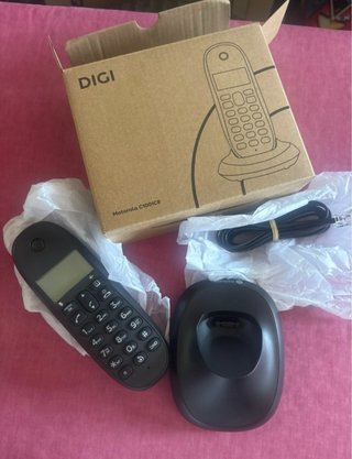 Teléfono Fijo Motorola C1001CB Negro