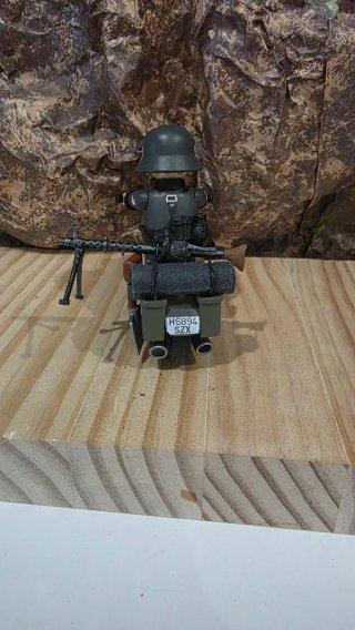 Playmobil Moto Militar WWII