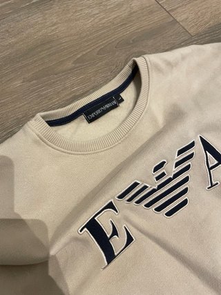 Sudadera Emporio Armani Beige Talla L