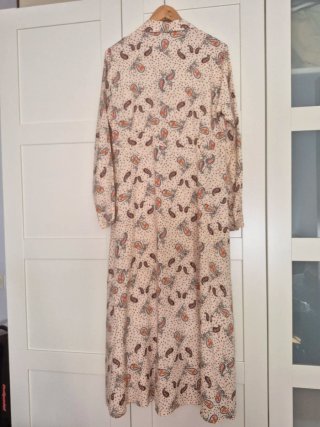 Vestido Camisero Estampado Cachemira T.L