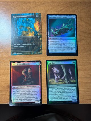 11 Cartas Magic The Hobbit Foil