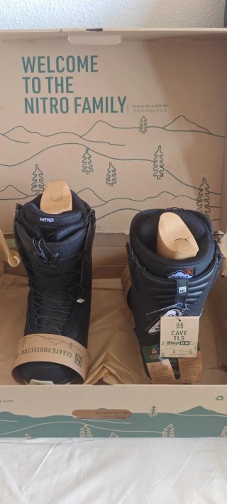 Botas Snowboard Nitro Cave TLS Step On 41,5