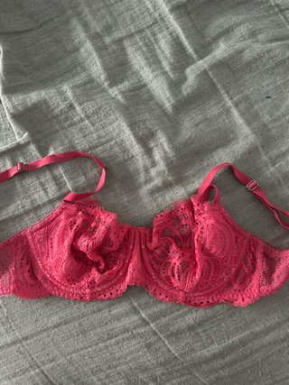Sujetador Victoria Secret Rosa Encaje