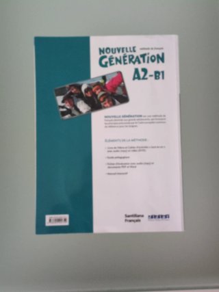 NOUVELLE GENERATION A2/B1 LIVRE/EXERCICES+CD+DVD