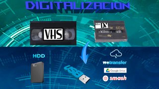 Digitalizacion VHS-VhsC- mini Dv a archivo DIGITAL