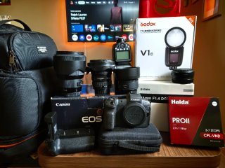 Kit completo Canon EOS R