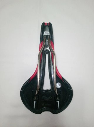 Sillín Selle Italia Flite Negro/Rojo