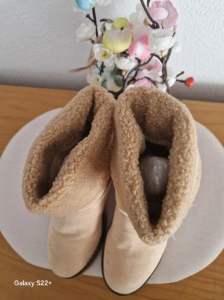 Botines Hitmars Beige Talla 35