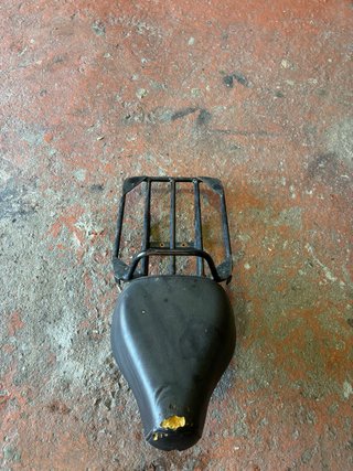 Asiento Derbi Variant Start 5 con portaequipajes