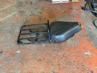 Asiento Derbi Variant Start 5 con portaequipajes