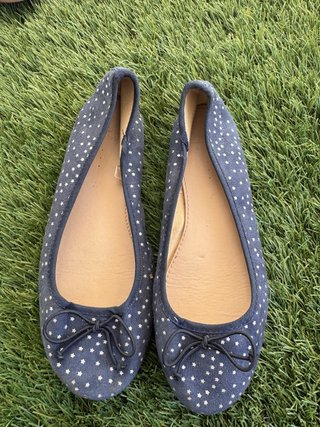 Manoletinas merceditas Lefties Estrellas Talla 32