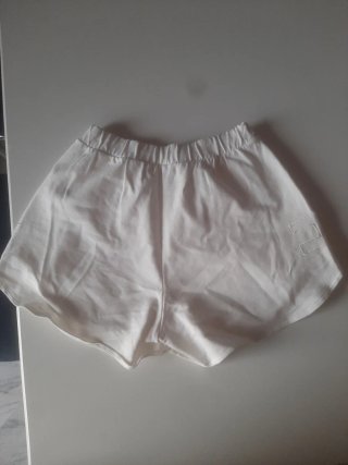Pantaloncino Elisabetta Franchi panna