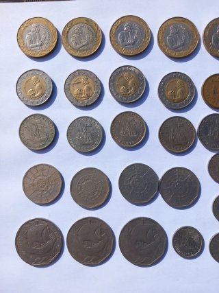 Lote monedas antiguas Portugal