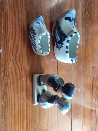 Figuras de porcelana estilo holandés