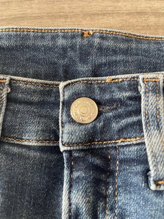 Jeans skinny Calvin Klein blu
