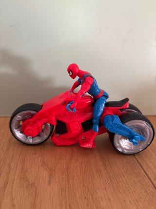 Moto Spiderman Juguete