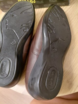 Zapatos Pitillos Marrones Talla 37