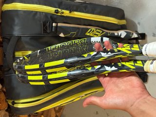 Raquetero Babolat + 2 Raquetas Pure Aero Team