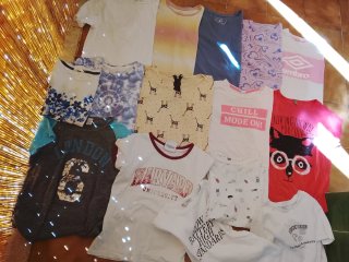 Lote 34 Camisetas Manga Corta Niña
