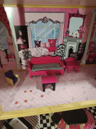 Casa delle Bambole Grande KidKraft Rosa