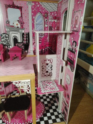 Casa delle Bambole Grande KidKraft Rosa