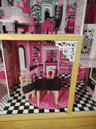 Casa delle Bambole Grande KidKraft Rosa