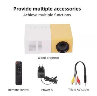 Mini proiettore LED 1080p TFLCD HDMI USB