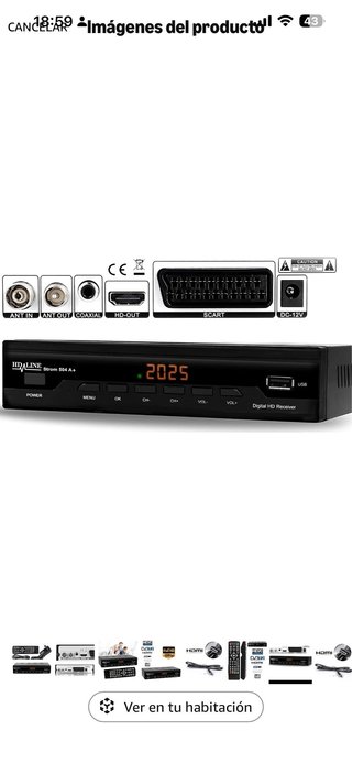 Strom 504 Decodificador TDT Digital Terrestre