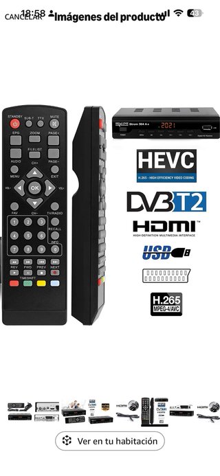 Strom 504 Decodificador TDT Digital Terrestre
