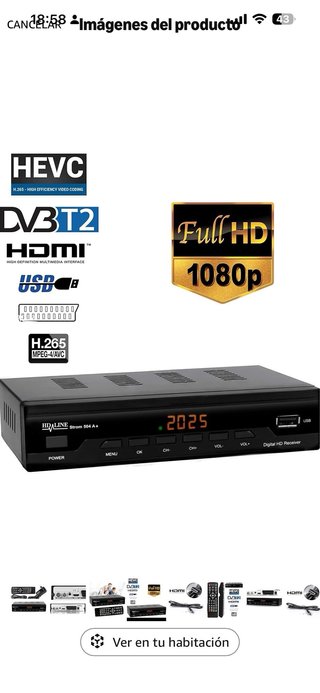 Strom 504 Decodificador TDT Digital Terrestre