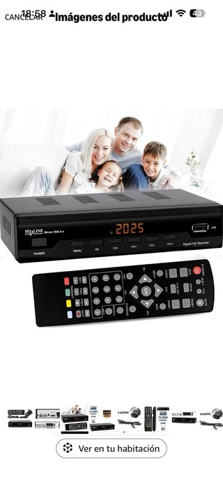 Strom 504 Decodificador TDT Digital Terrestre