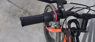 Bicicleta RUNFIT SPORT Negra y Naranja 21 pulgadas