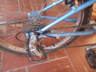 Bicicleta Decathlon niña