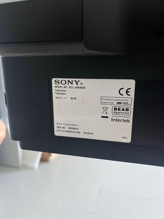 Televisor Sony 40 Negro - Perfecto Estado
