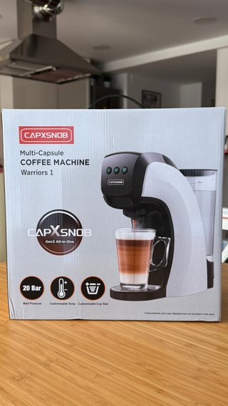 Cafetera CAPXSNOB Warriors1 Multicápsula
