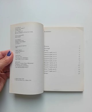 Il broglio,Agente italiano, I libri di diario