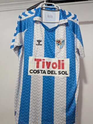 Camiseta Fútbol Málaga Hummel Talla M