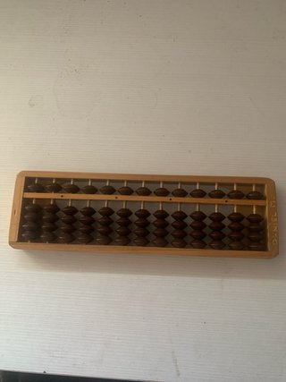 Ábaco de madera pequeño