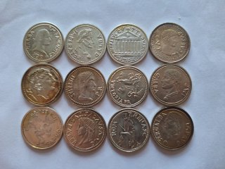 Monedas de Plata imitacion romanas