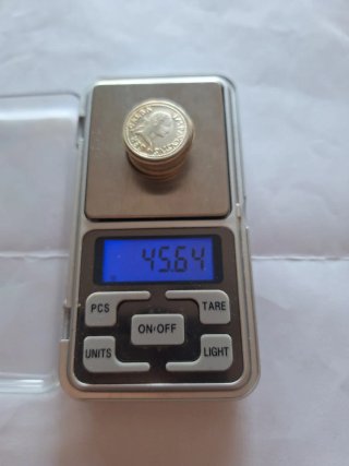 Monedas de Plata imitacion romanas