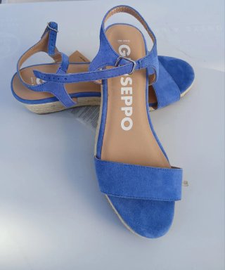 Sandalias Gioseppo azules T39 mujer