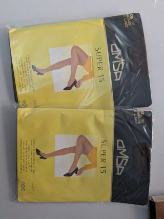 Lote 11 medias panty vintage originales