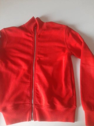 Felpa Dsquared2 Rossa con Logo Taglia 12 anni