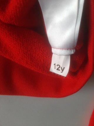 Felpa Dsquared2 Rossa con Logo Taglia 12 anni